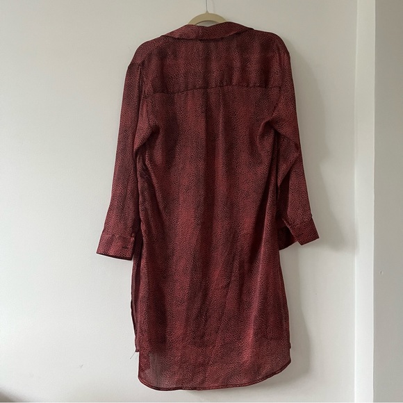 Zara red leopard print dress. Size small NWOT - Picture 16 of 16